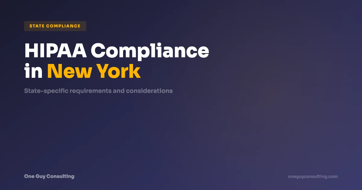 HIPAA Compliance Requirements in New York
