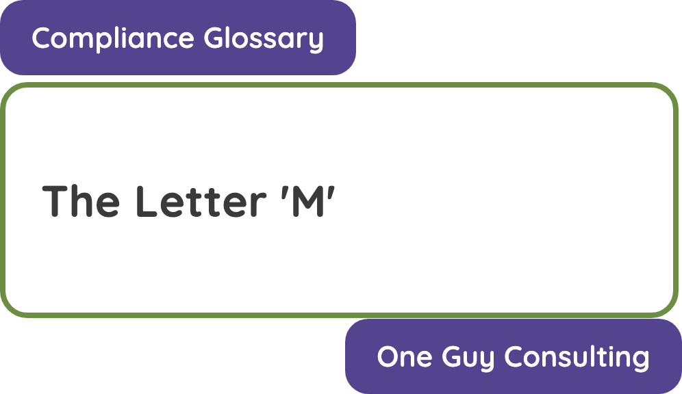 Letter M